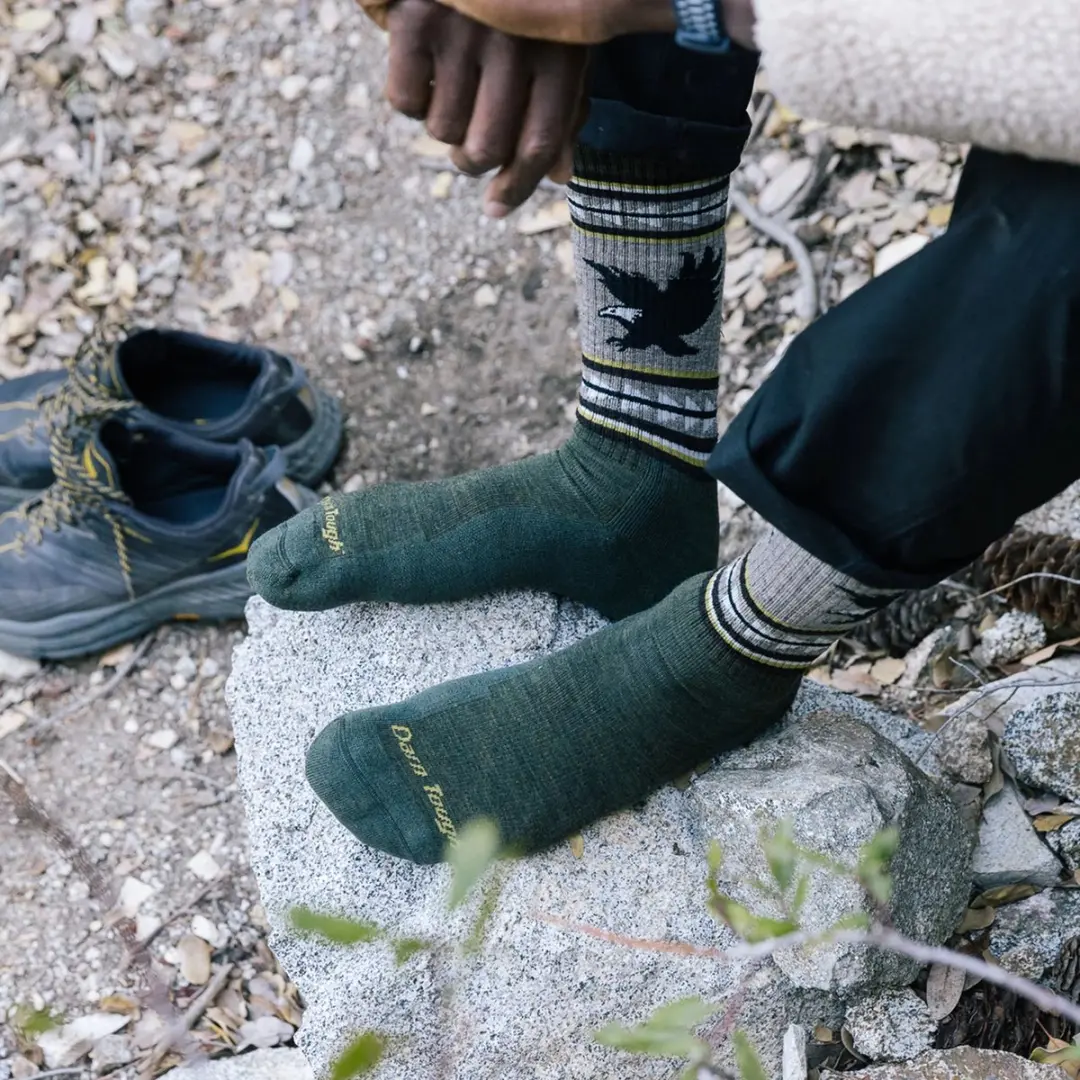 Darn Tough VanGrizzle Boot Cushion Heren Sokken - Forest - afbeelding 4 van 6