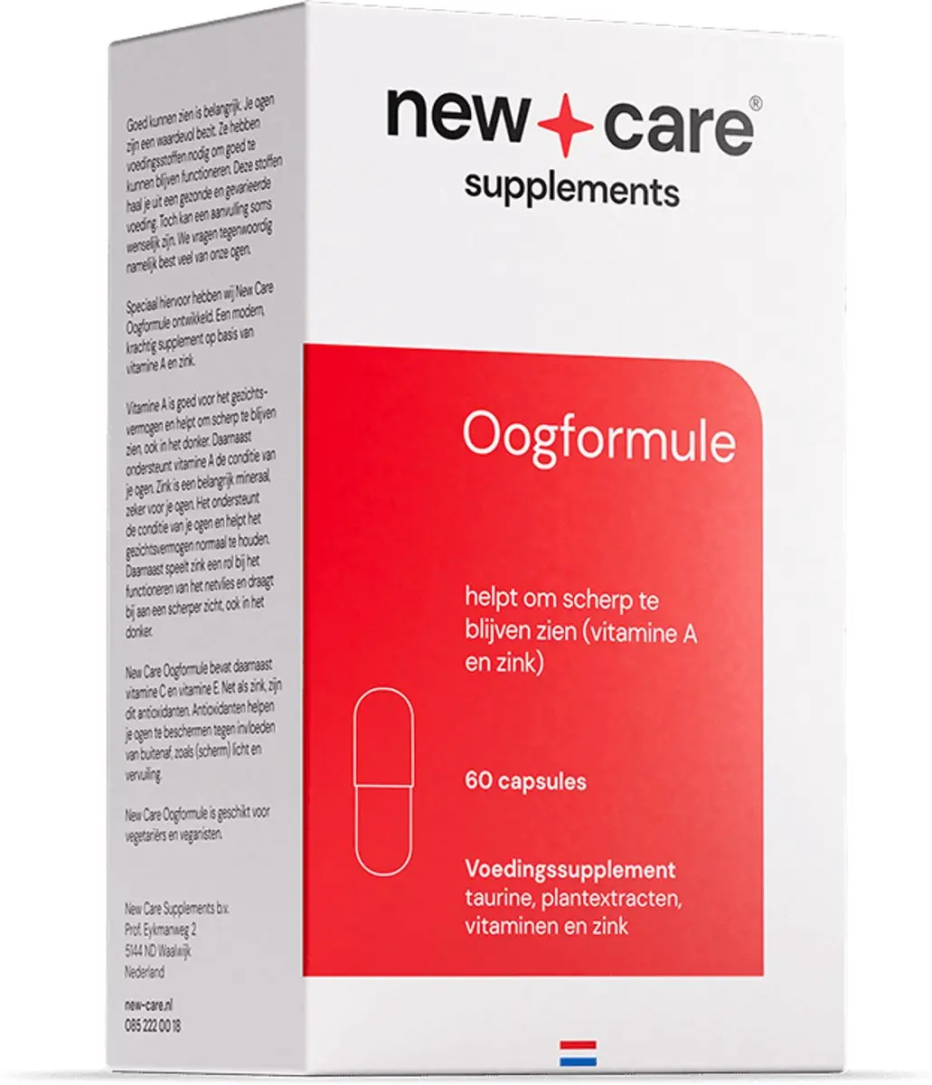 New Care Oogformule 60 Capsules