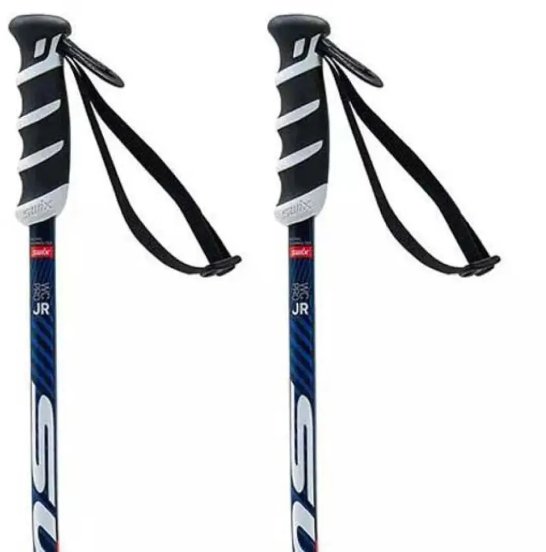 Swix Wc Pro Sg Junior Stokken Zilver 110 cm Jongen