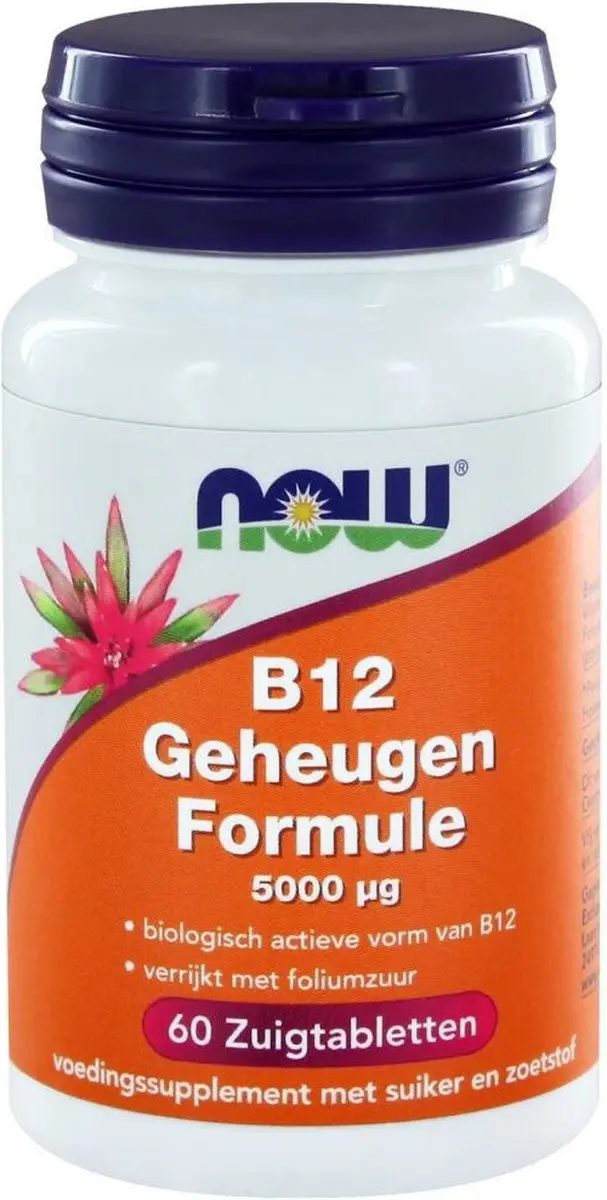 Now Foods Vitamine B12 Geheugen Formule 1000mcg