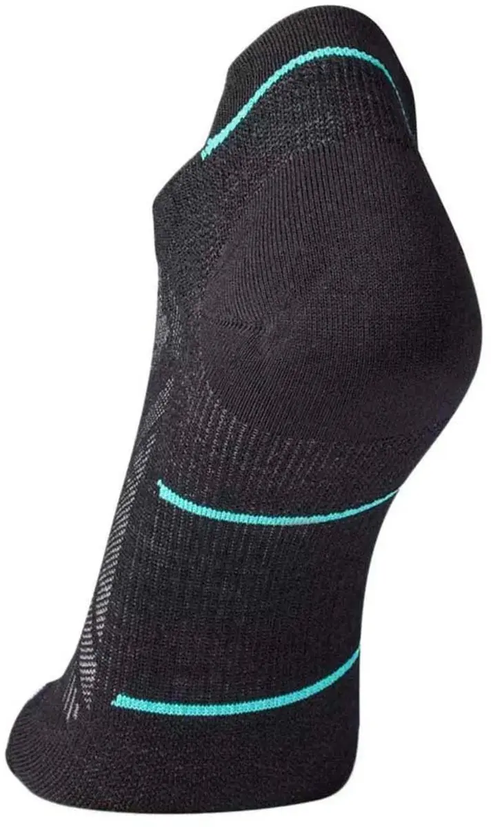Smartwool Run Zero Cushion Low Ankle Sokken - Zwart