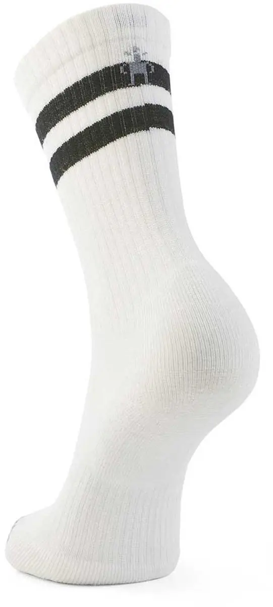 Smartwool Everyday Athletic Striped Crew Sokken Wit