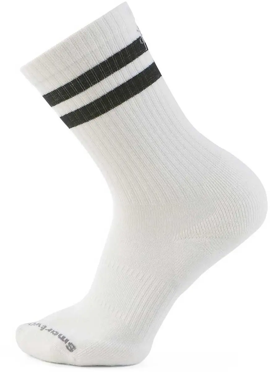 Smartwool Everyday Athletic Striped Crew Sokken Wit EU 34-37