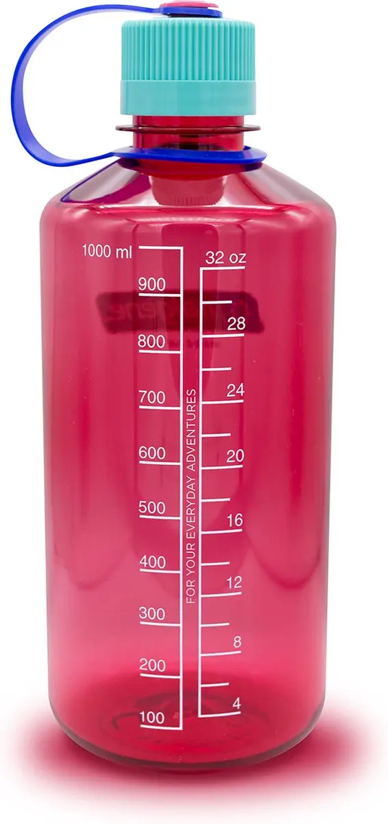 Nalgene Narrow-Mouth N2021-0232 Drinkfles 1L - Electric Magenta - afbeelding 2 van 6