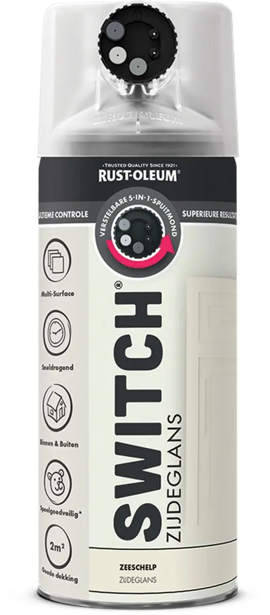 Rust-Oleum Switch Spuitbus Verf Zijdeglans 400ml