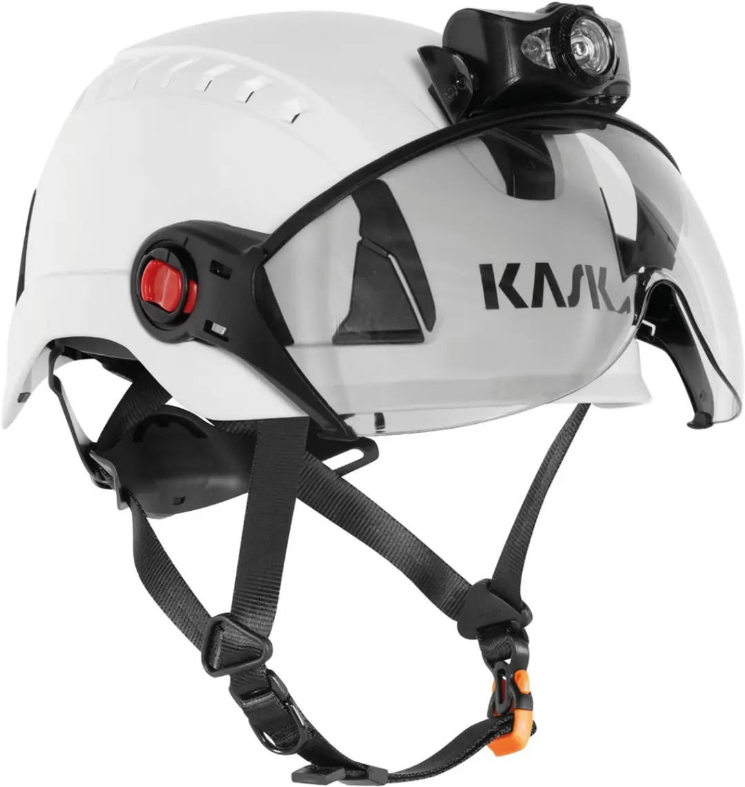 Kask KL-1 Hoofdlamp 400 Lumen - Zwart/Wit - afbeelding 3 van 6
