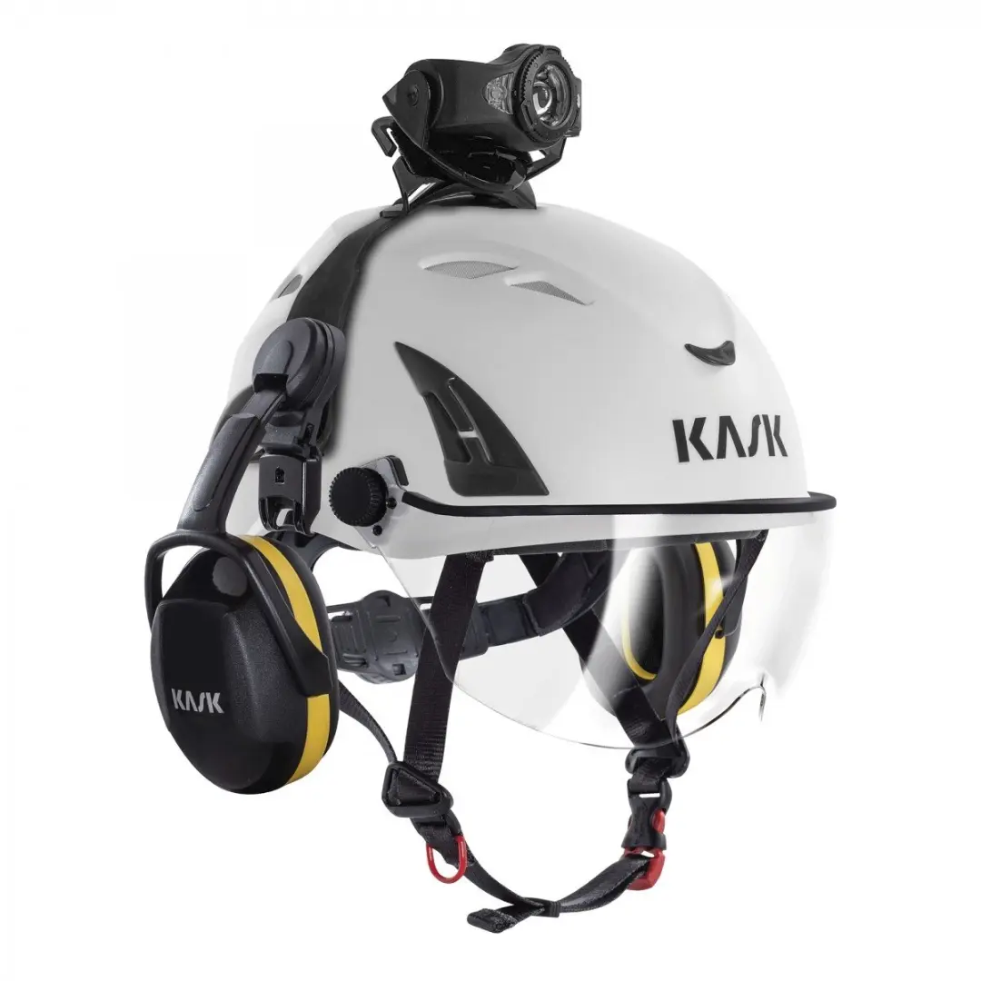 Kask KL-1 Hoofdlamp 400 Lumen - Zwart/Wit - afbeelding 6 van 6