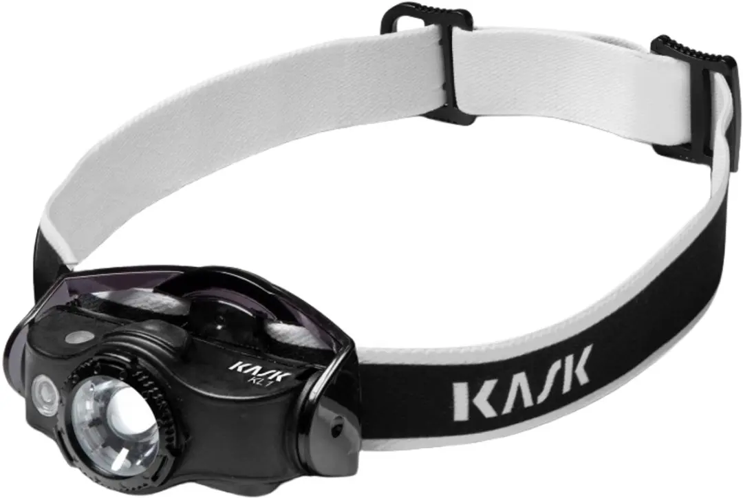 Kask KL-1 Hoofdlamp 400 Lumen - Zwart/Wit - afbeelding 2 van 6