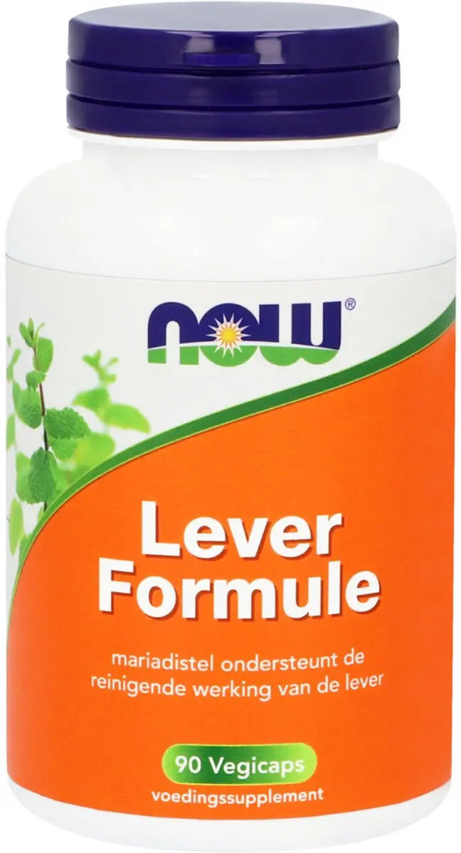 Now Foods Lever Formule met Mariadistel & Vitamine C