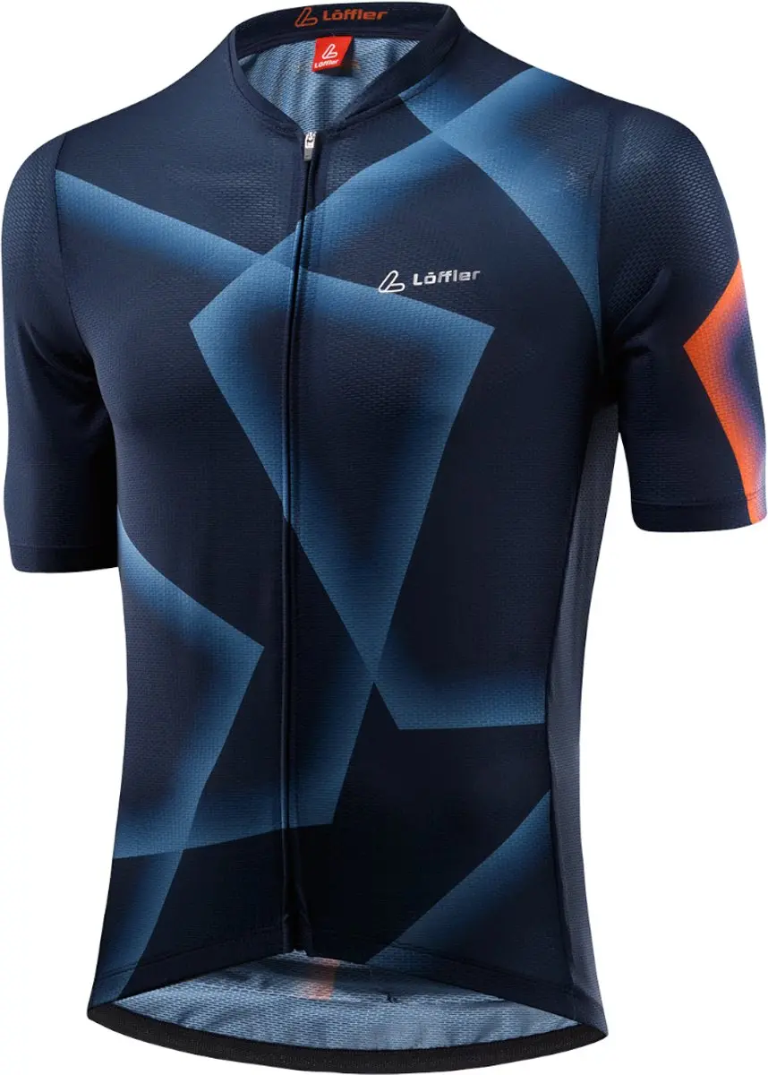 Maillot de ciclismo de manga corta para hombre FZ Penta Vent Dark Blue
