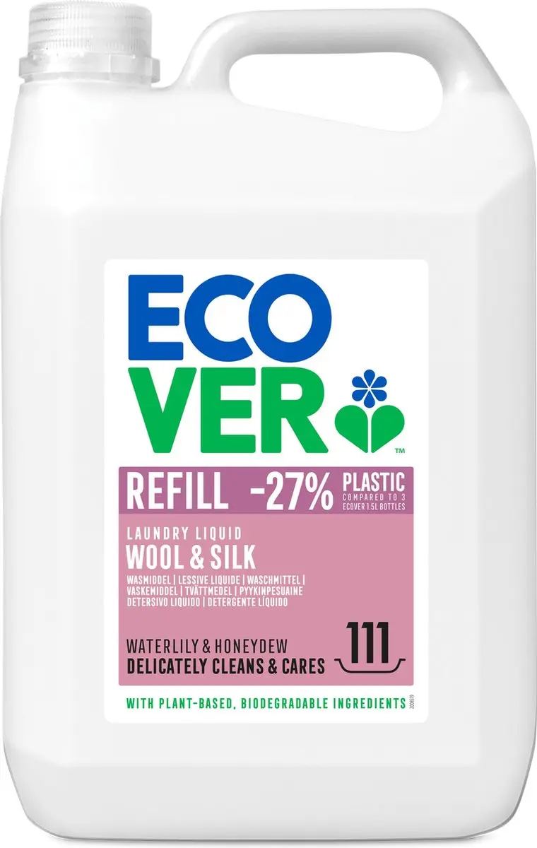 Ecover Vloeibaar Wasmiddel Wol & Fijnwas 5L