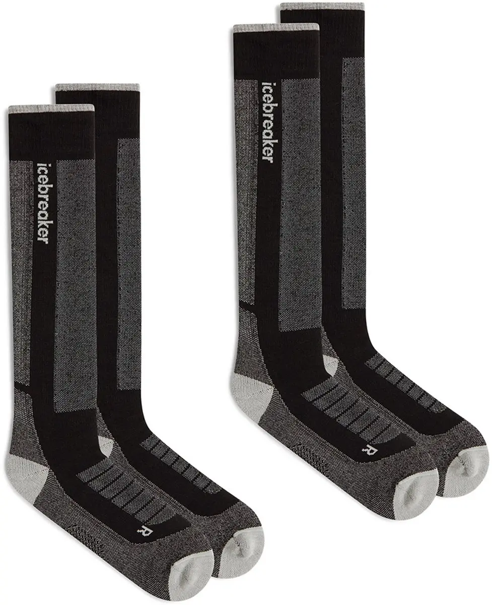 Icebreaker Merino Blend Ski+ Medium Otc Sokken 2 Eenheden Zwart EU 44 1/2-46 1/2