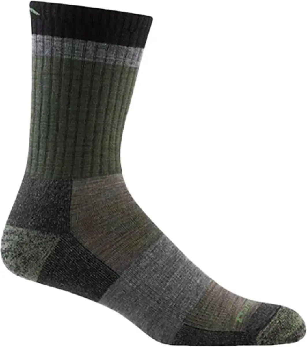 Darn Tough Heady Stripe Micro Crew Merinowol Sokken - Ash - afbeelding 5 van 6