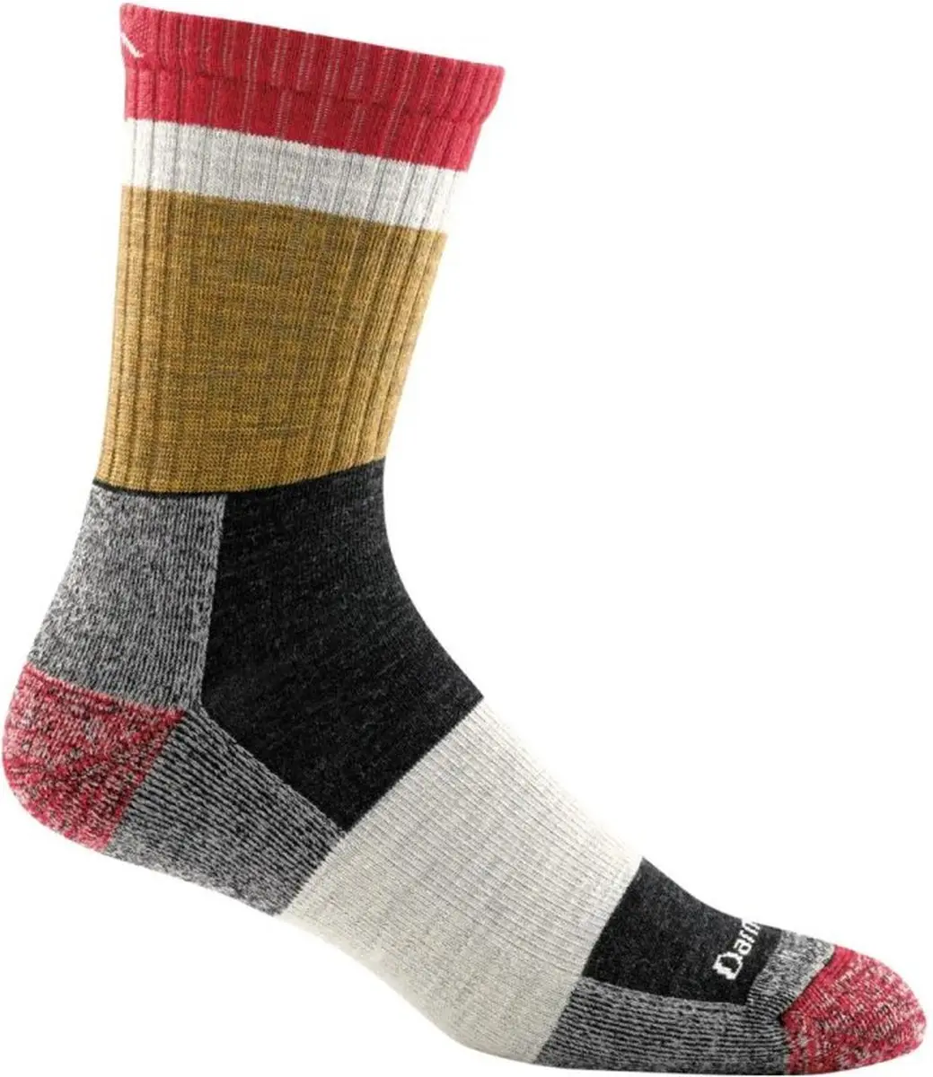 Darn Tough Heady Stripe Micro Crew Merinowol Sokken