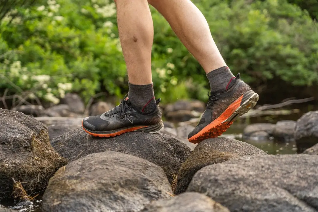 Darn Tough Light Hiker 1/4 Merinowol Sokken - Taupe - 43-45 - afbeelding 5 van 6