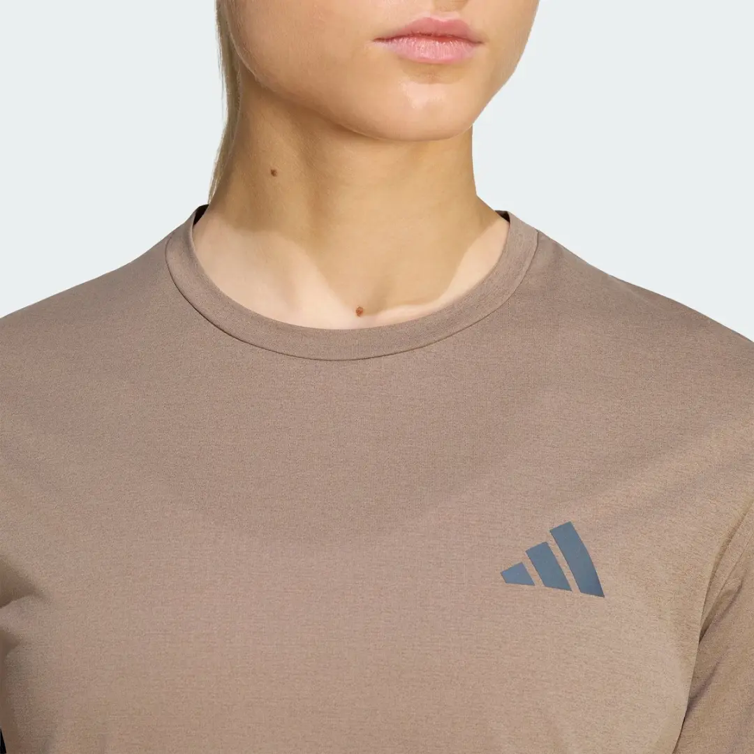 Adidas Performance Adi365 Climacool T-shirt L - Beige - afbeelding 3 van 6