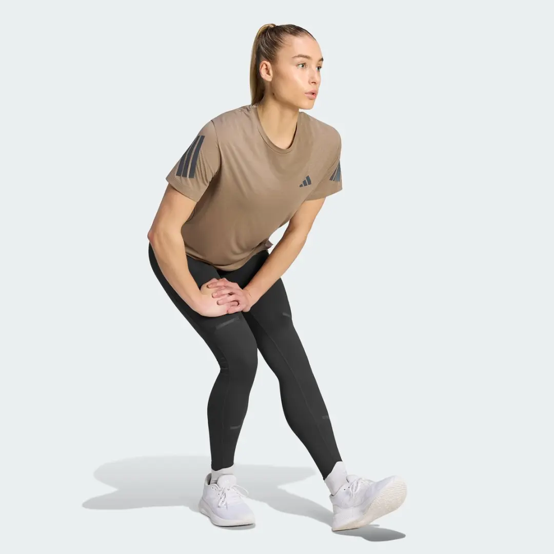 Adidas Performance Adi365 Climacool T-shirt L - Beige - afbeelding 5 van 6