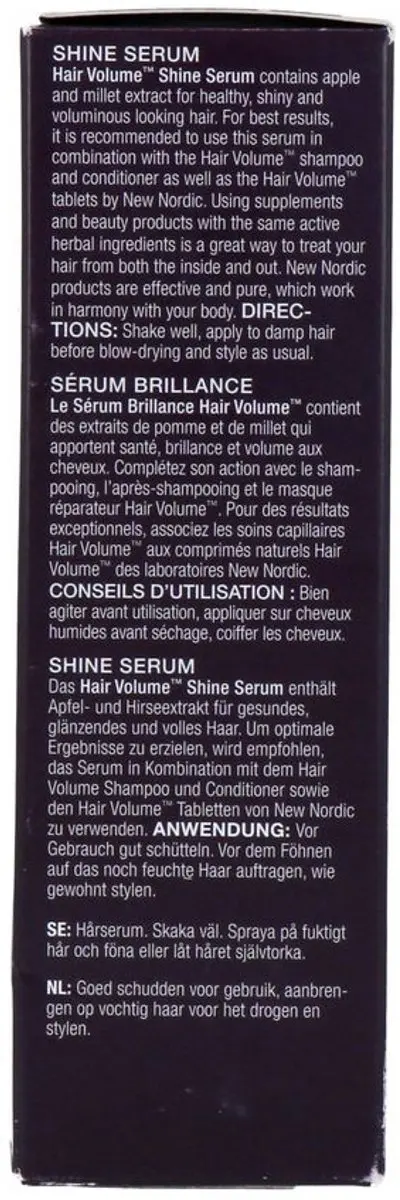 New Nordic Hair Volume Shine Serum 75ml