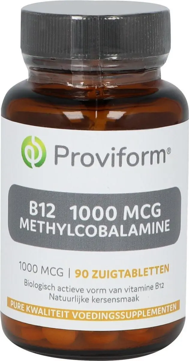 Proviform Vitamine B12 1000mcg Methylcobalamine 90 Zuigtabletten
