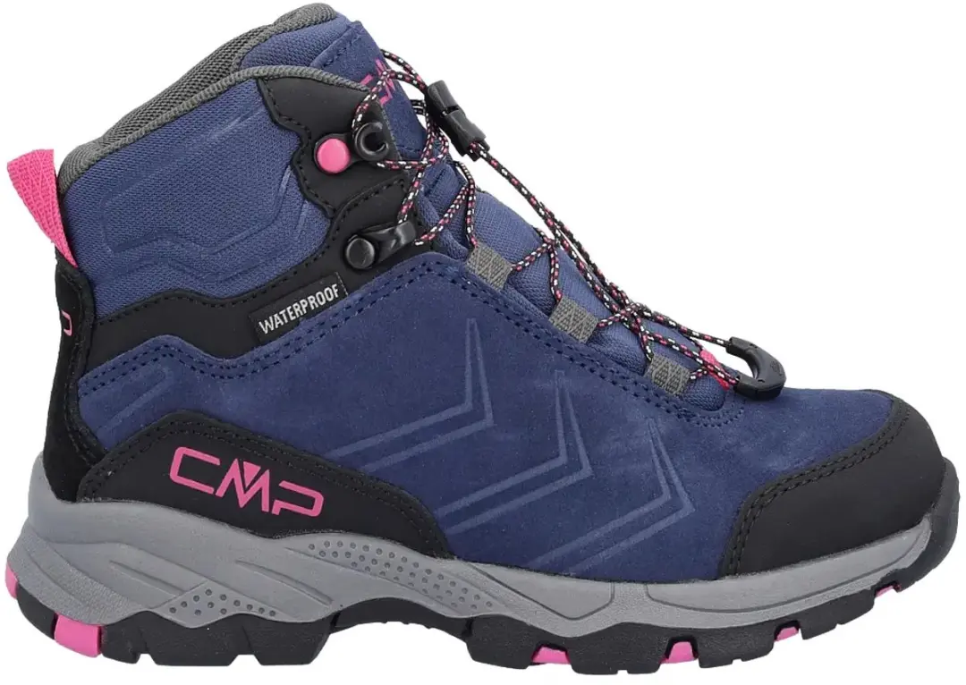 CMP Melnick WIP Mid Kinderwandelschoenen 33 - Blauw/Rozig - afbeelding 5 van 6
