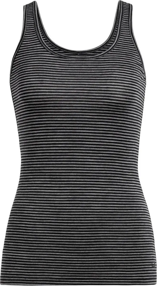 Icebreaker Siren Tanktop Dames, gritstone heather Maat M