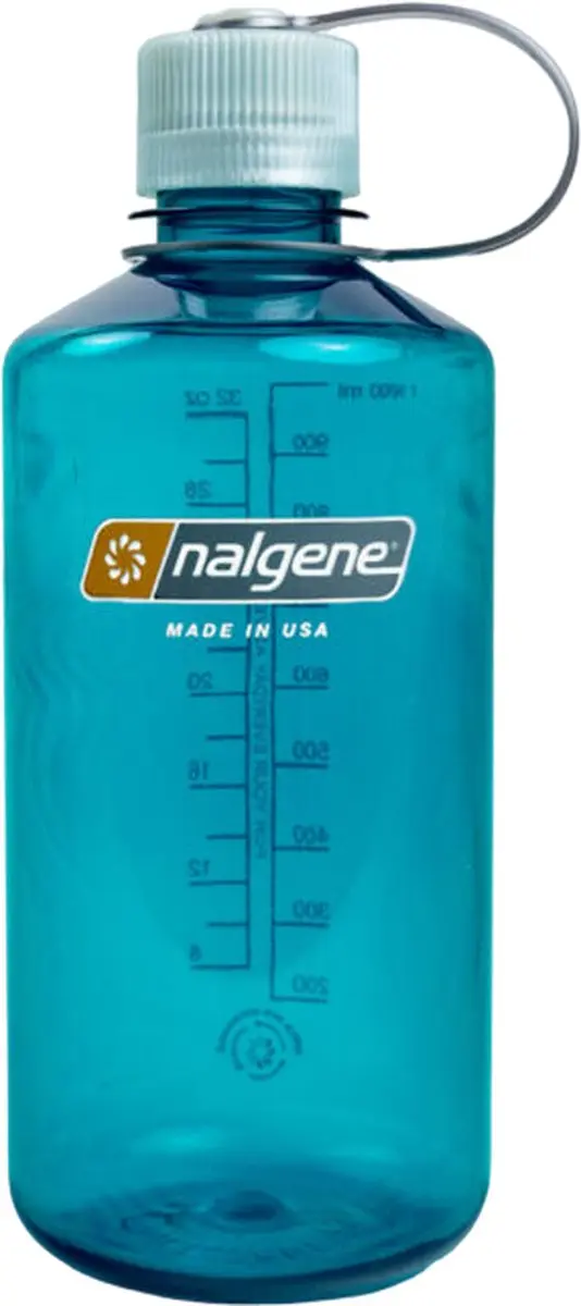 Nalgene Narrow Mouth Tritan Trout Green - 1L - afbeelding 5 van 5
