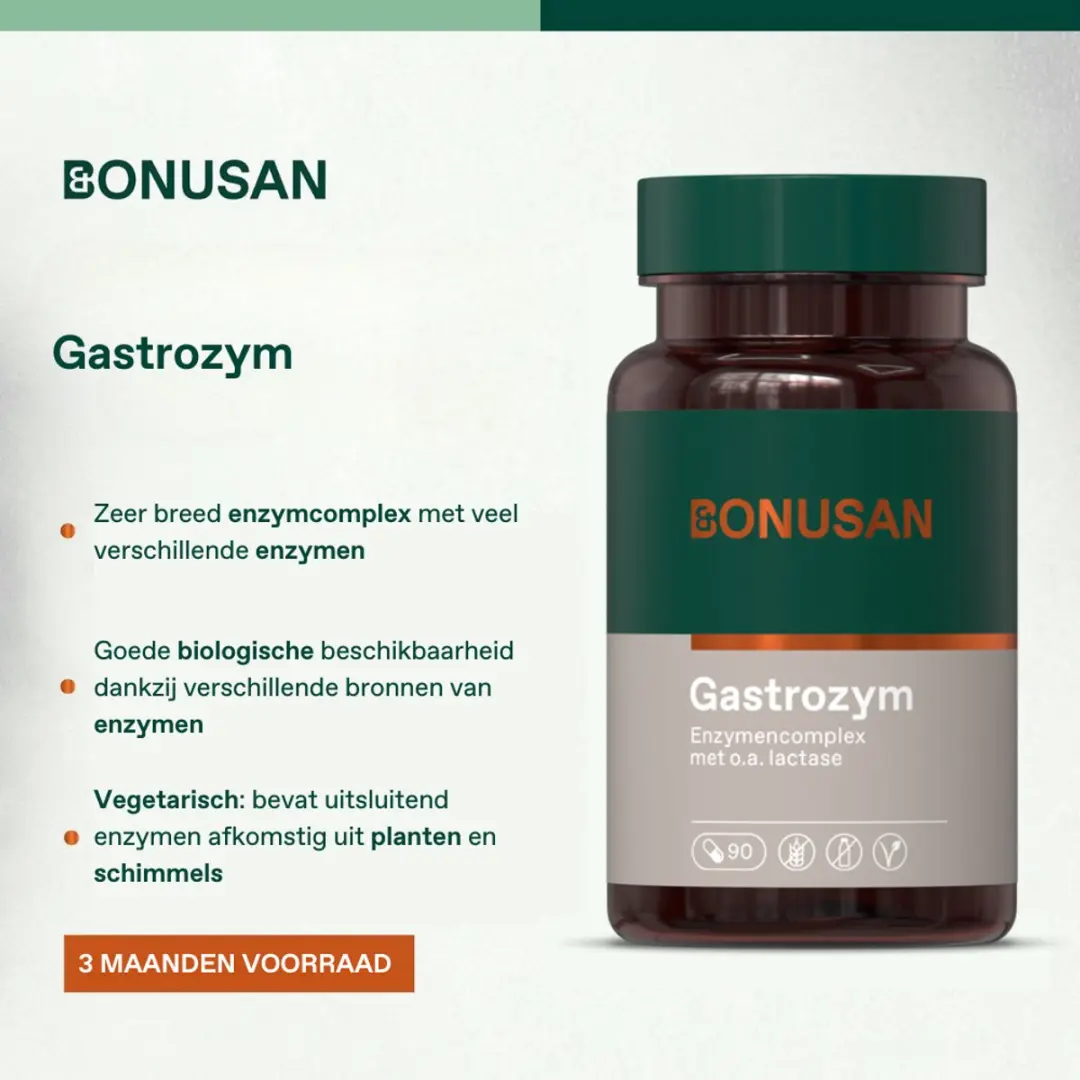 Bonusan Gastrozym Capsules - 90 Stuks - afbeelding 3 van 6