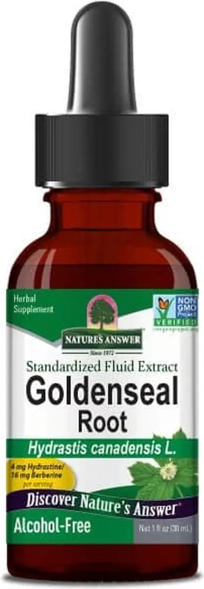 Natures Answer Canadese Geelwortel Extract 30ml