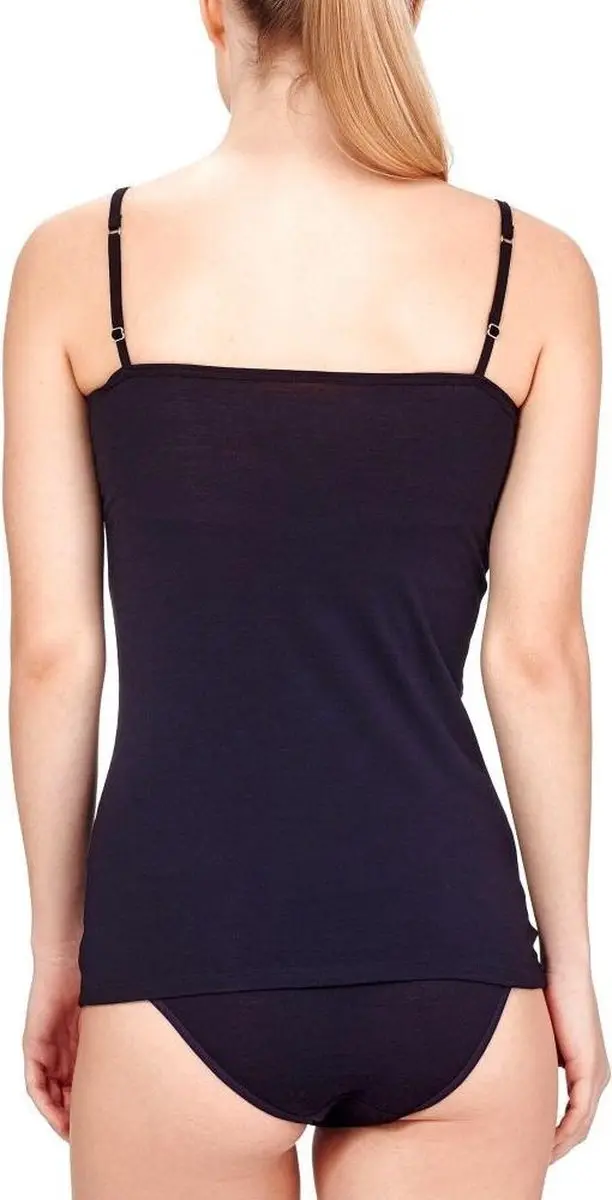Icebreaker Siren Cami Top - Dames M Zwart