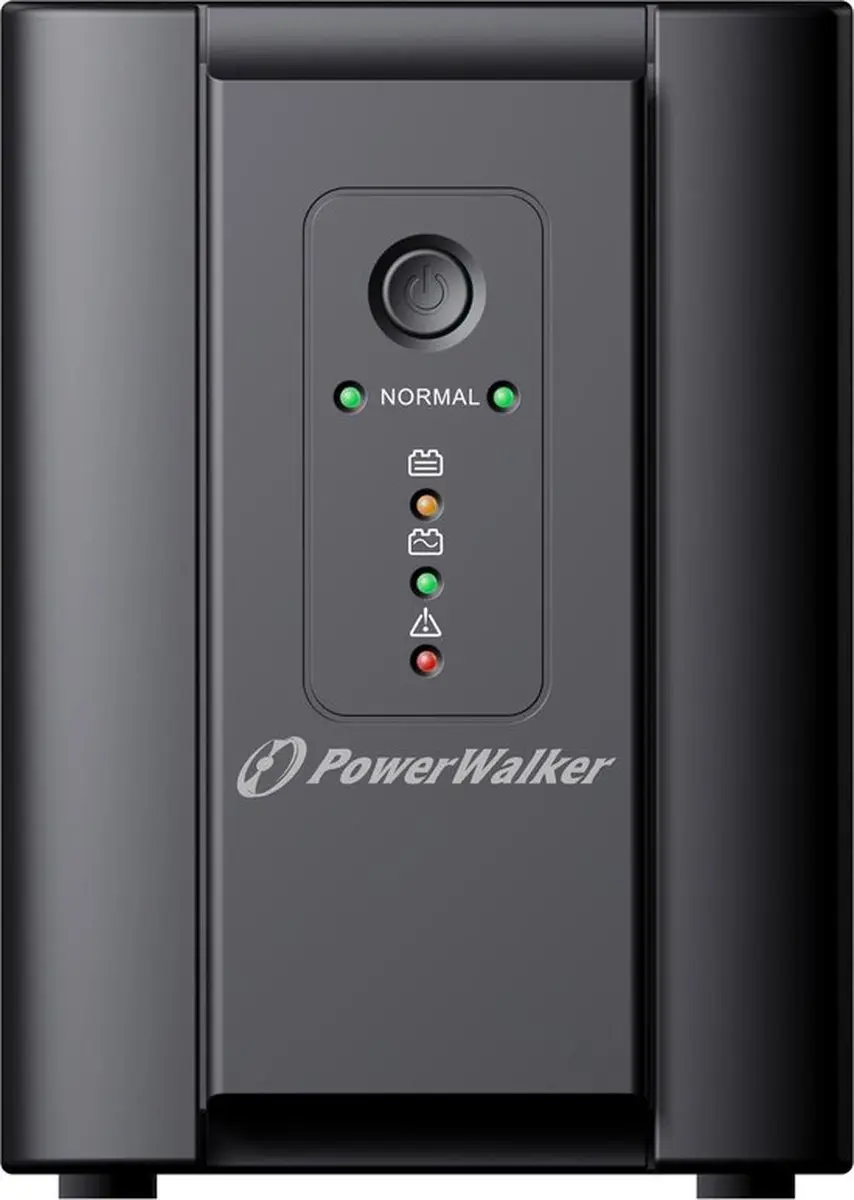 PowerWalker VI 1200 DS-UPS-VI1200 UPS - 1,2 kVA - 4x Stopcontact - Zwart