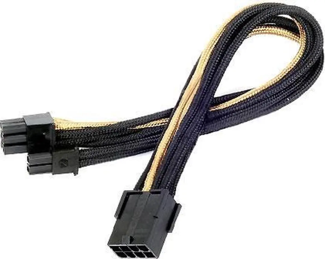Silverstone electriciteitssnoeren SST-PP07-PCIBG