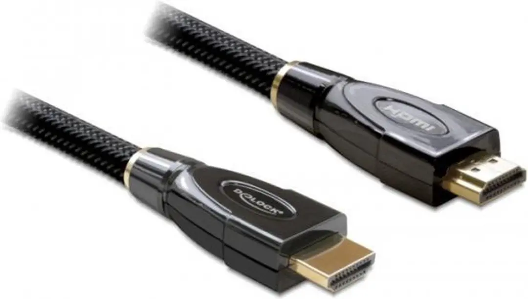Delock High Speed HDMI Kabel 4K 30Hz 5m - Zwart - afbeelding 3 van 3