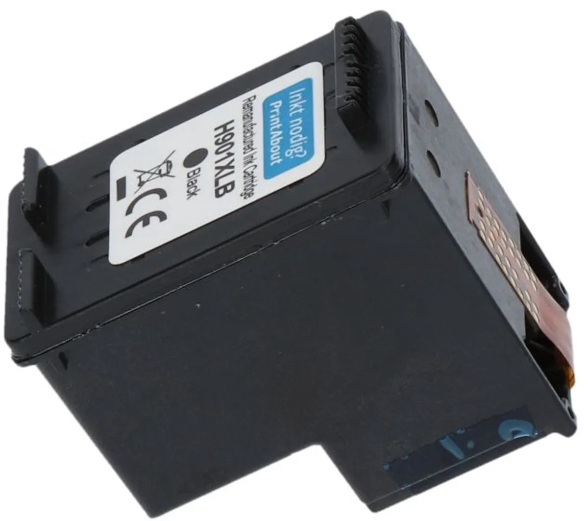 PrintAbout Inktcartridge CC654AE Zwart - 22ml - o.a. HP Photosmart
