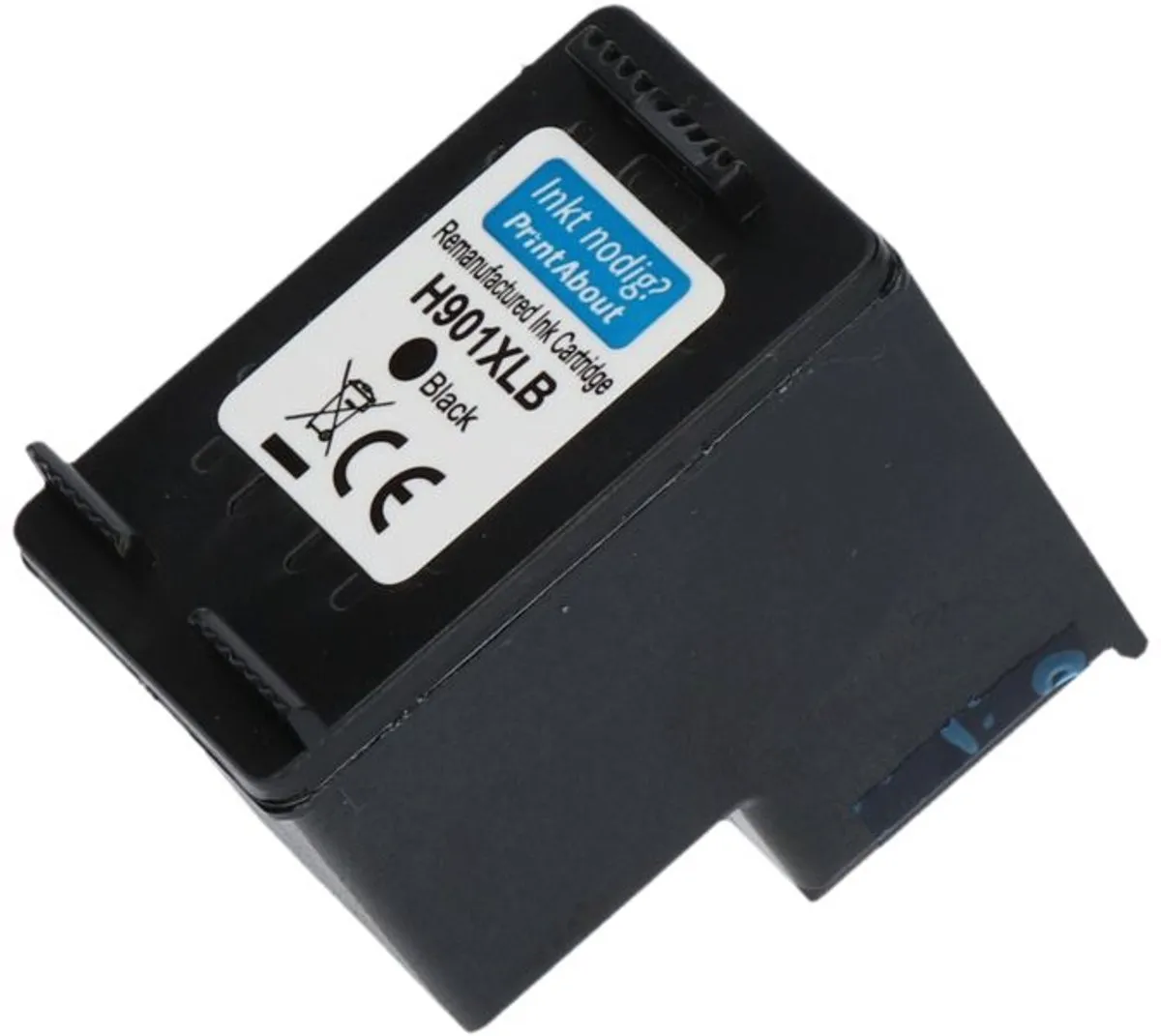 PrintAbout Inktcartridge CC654AE Zwart