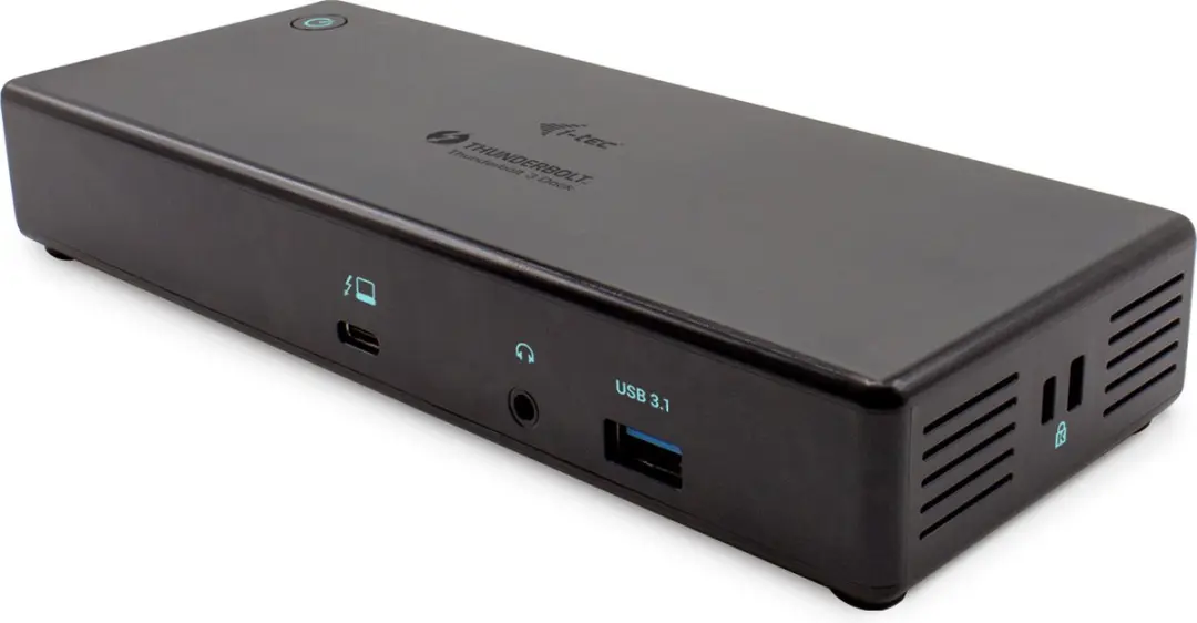 I-tec Thunderbolt 3 TB3CDUALDPDOCKPD Docking Station - 2x 4K - Zwart - afbeelding 5 van 6