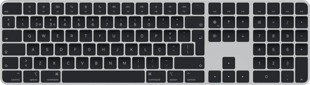 Apple Magic Keyboard toetsenbord Universeel USB + Bluetooth QWERTY Portugees Zil