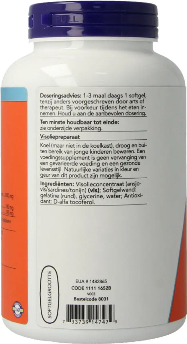 Now Foods Omega 3 Basis 200 Softgels