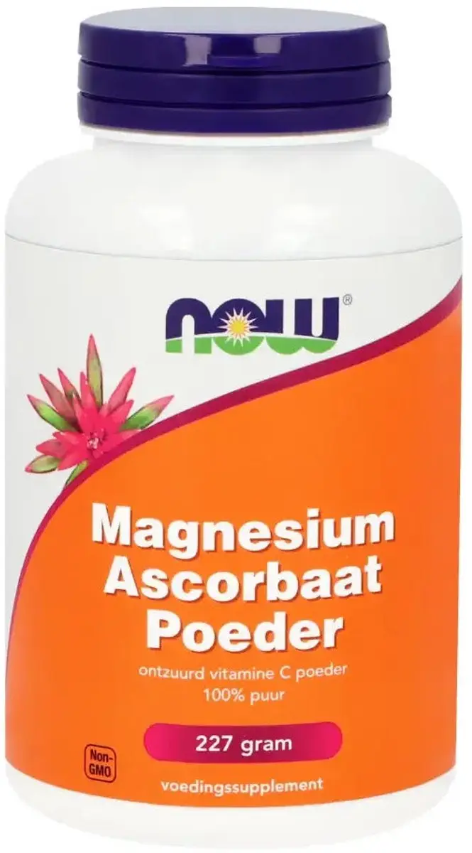 Now Foods Magnesium Ascorbate 227g