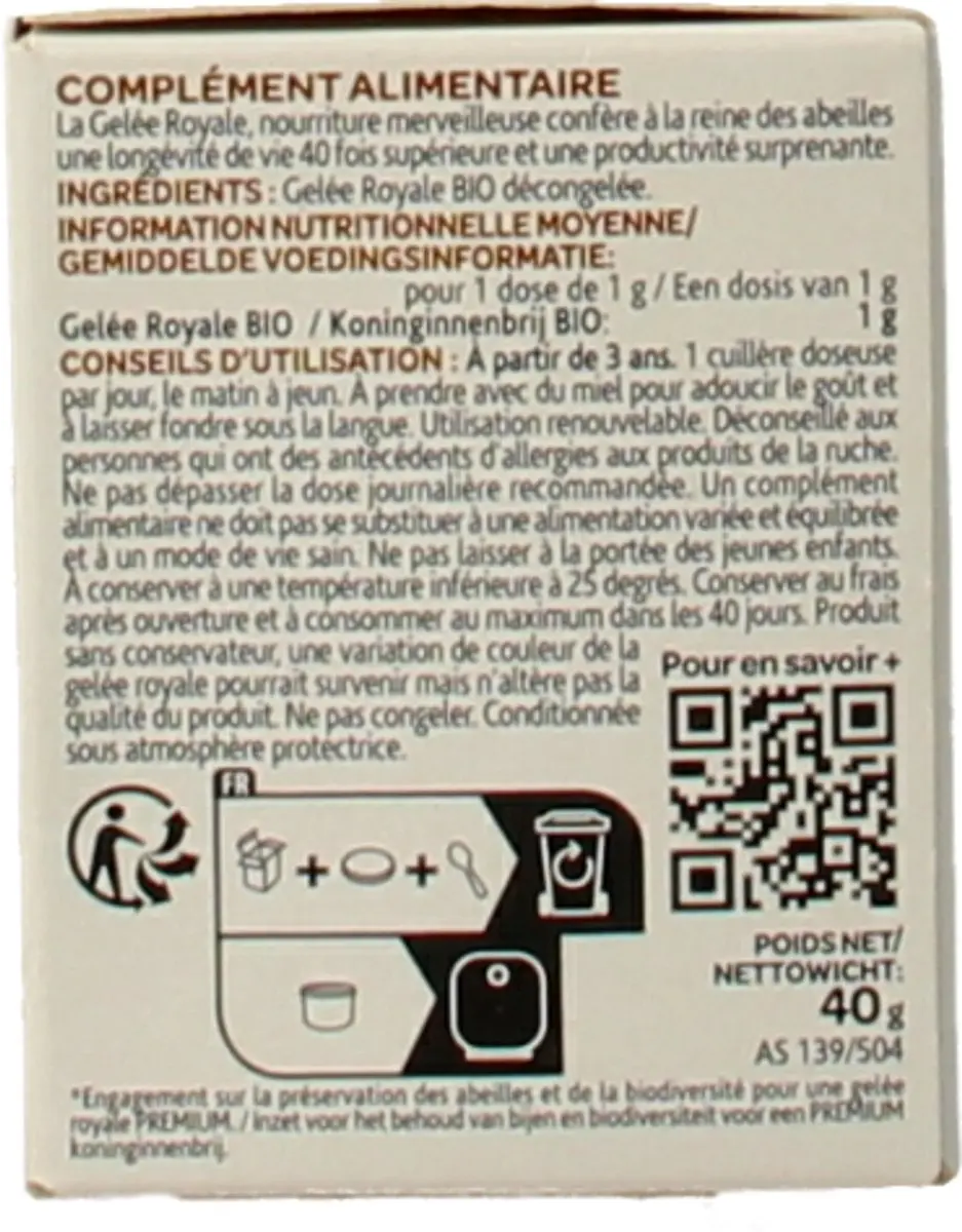 Arkopharma Bio Koninginnebrij 40g - afbeelding 3 van 6