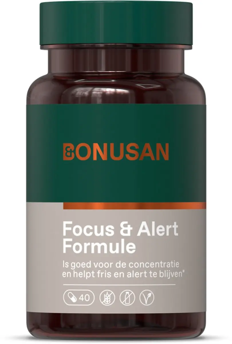 Bonusan Focus & Alert Formule 40 Capsules
