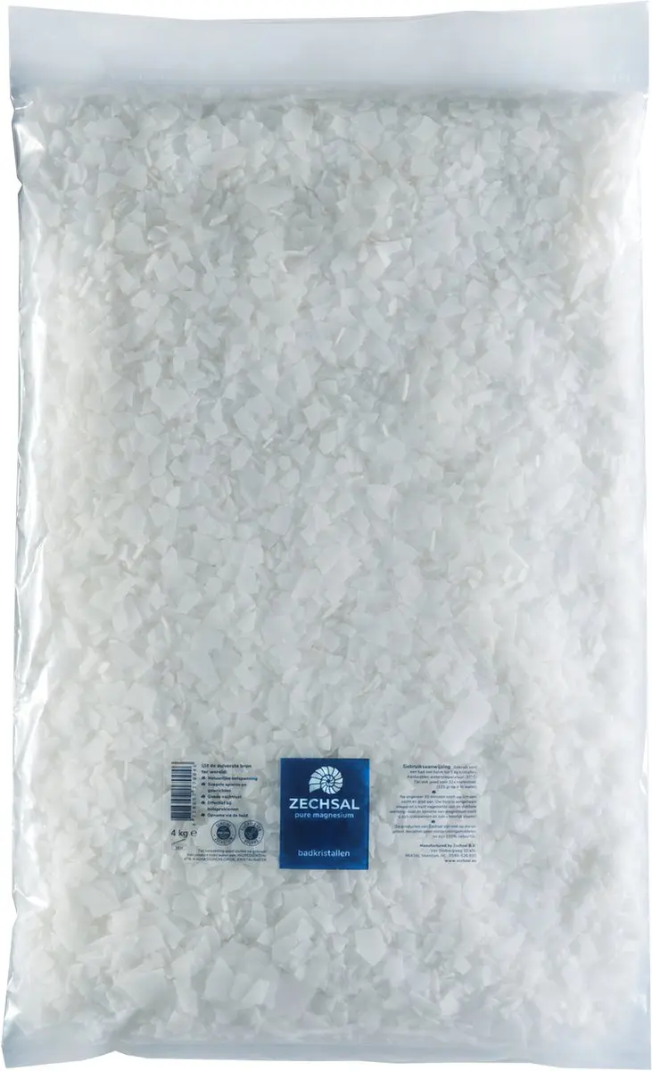 Zechsal Magnesium Badkristallen 4kg