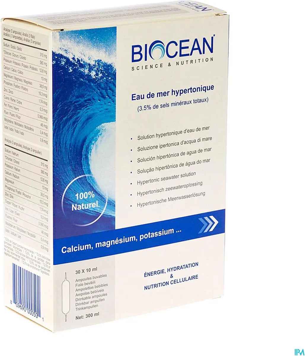 Energetica Natura Biocean Hypertonic Ampullen 300ml
