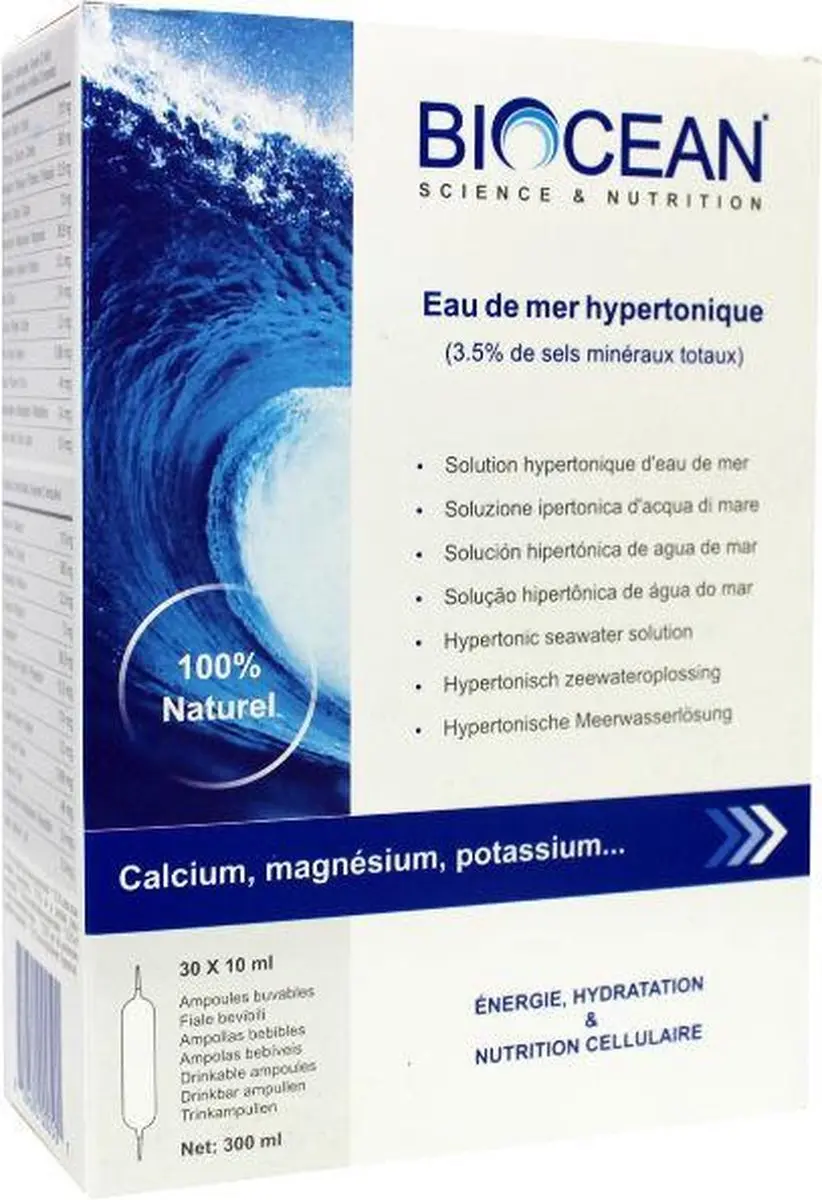 Energetica Natura Biocean Hypertonic Ampullen 300ml