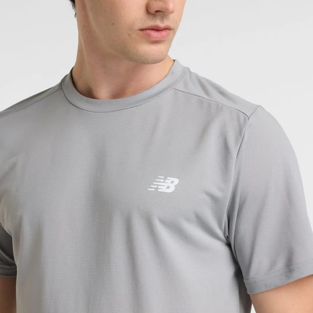 New Balance Heren Sportshirt - XL - Grijs - afbeelding 3 van 6