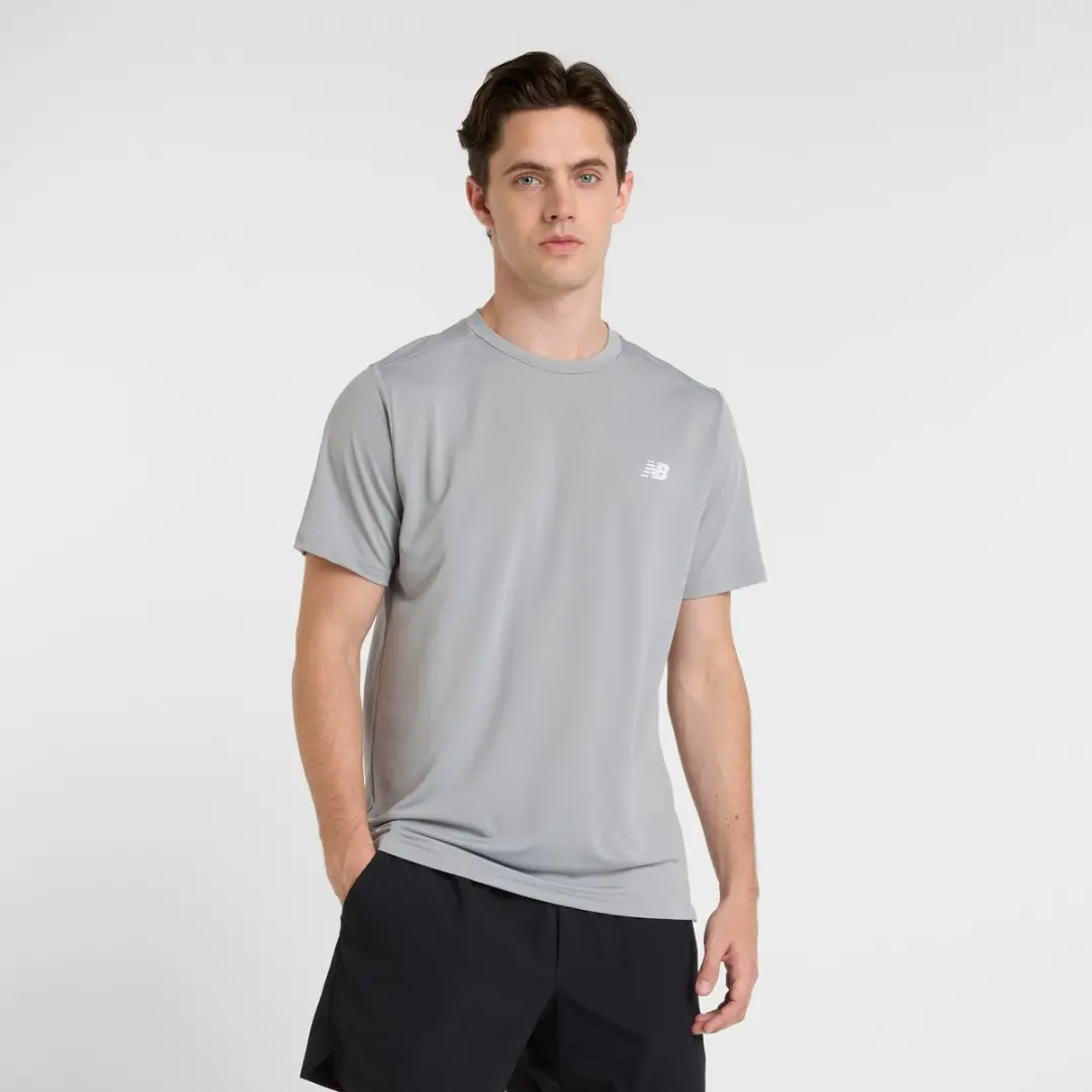 New Balance Heren Sportshirt - XL - Grijs - afbeelding 4 van 6
