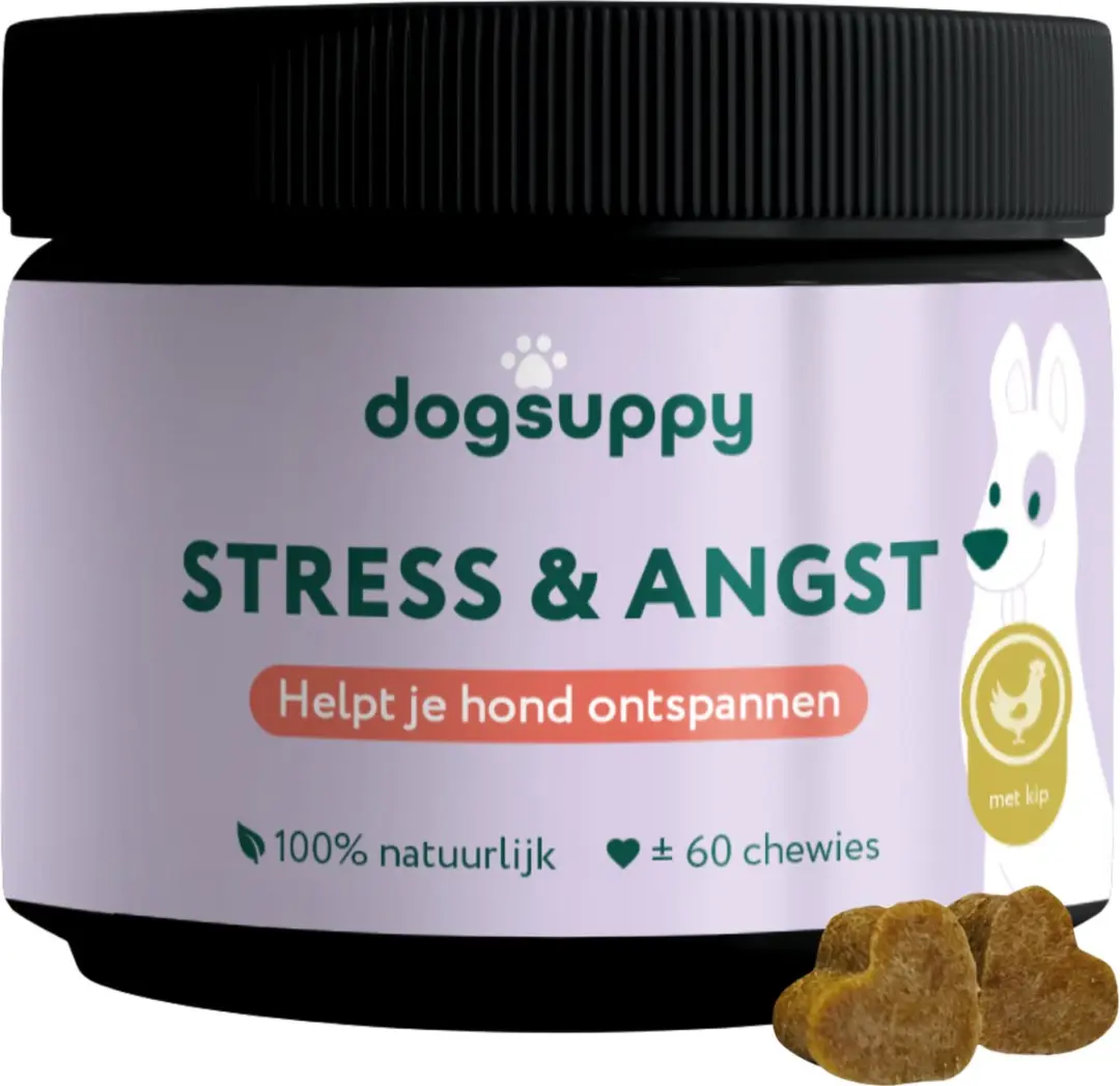 Stress & Angst Supplement Honden 60 Stuks