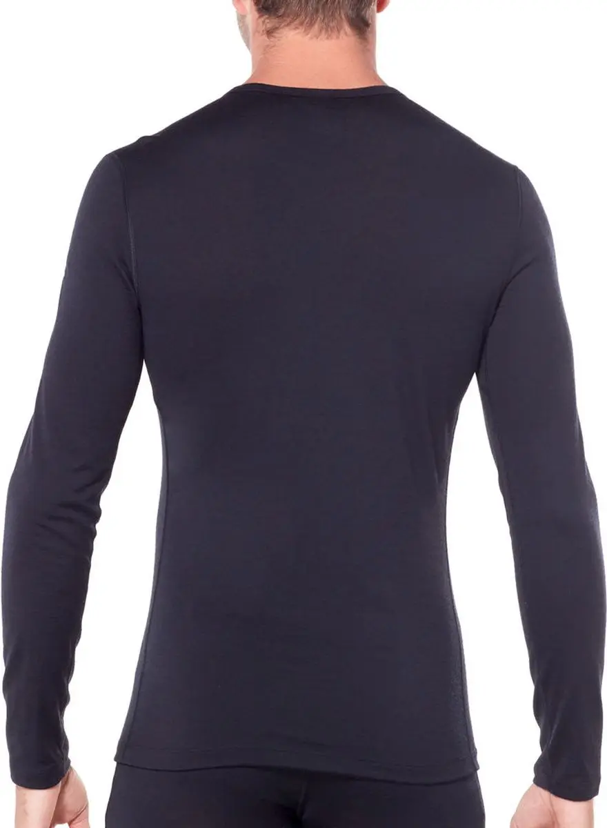 Icebreaker Men's Oasis Long Sleeve Crewe - Zwart XXL - afbeelding 6 van 6