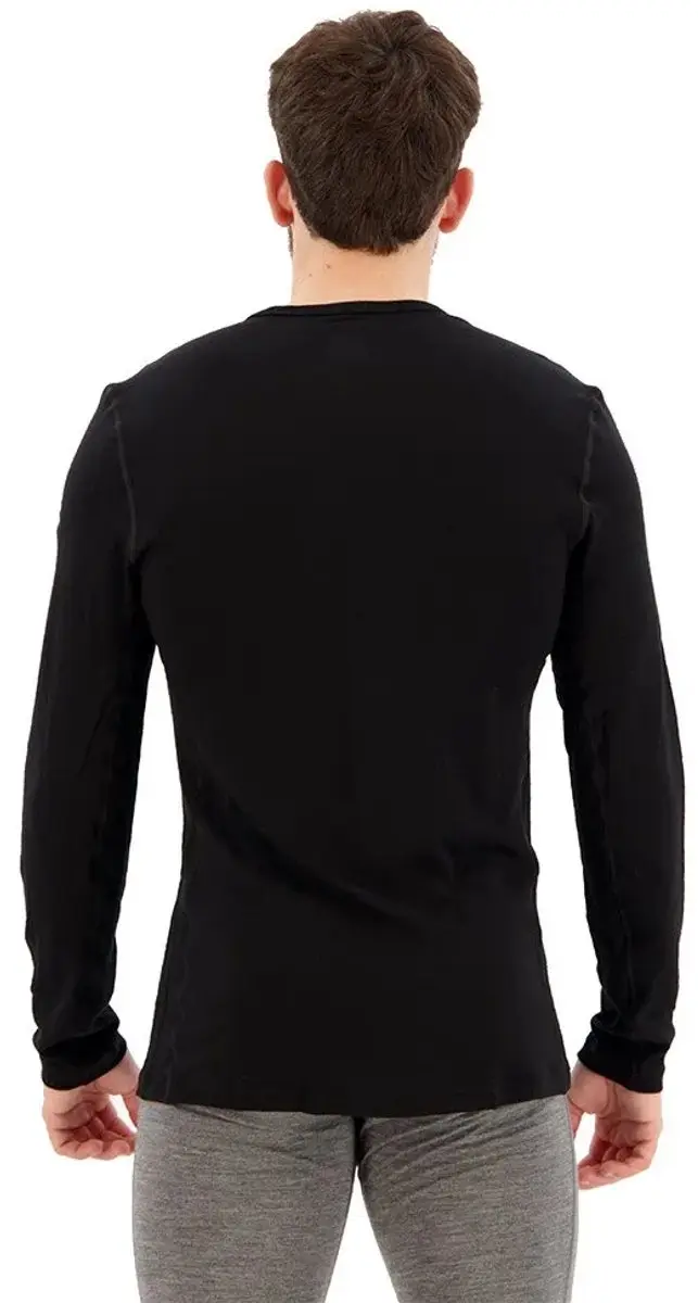 Icebreaker 260 Tech Long Sleeve Crewe Heren - XXL Zwart