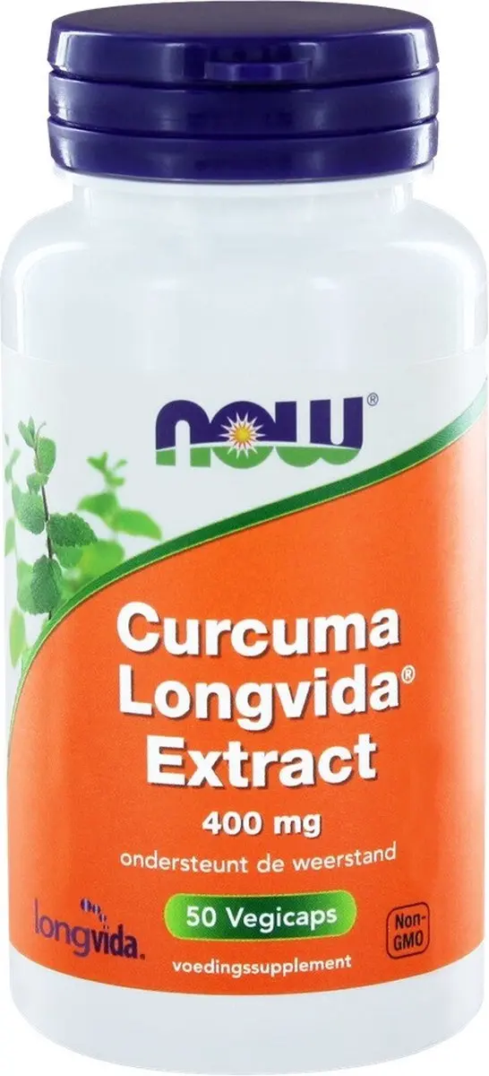 Now Foods Curcuma Longvida Extract 400mg