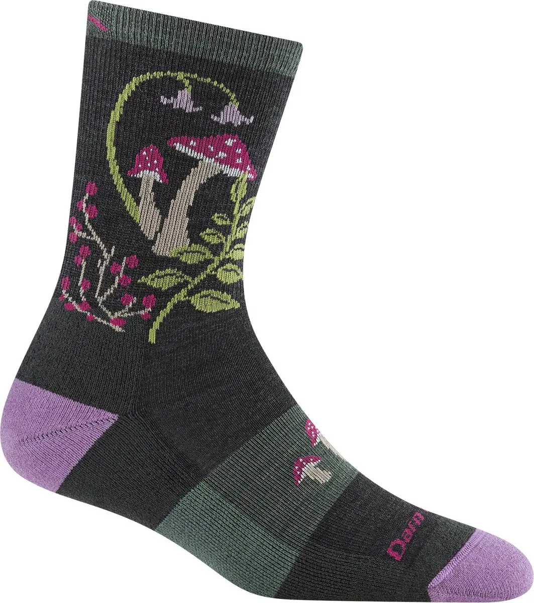 Mellow Mushrooms Micro Crew Lightweight with Cushion- Hardloopsokken